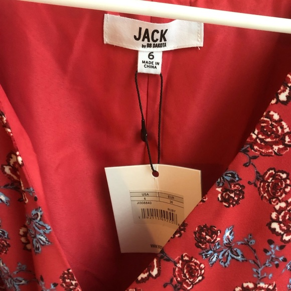 NWT Jack by BB DAKOTA wrap dress - Picture 2 of 3